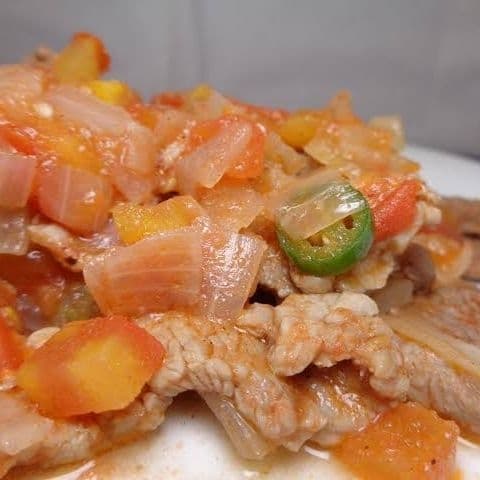 Bistec a la Mexicana