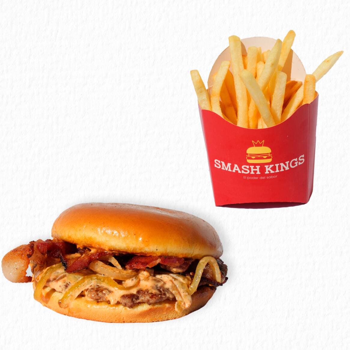 Combo King's Bacon Con Papas