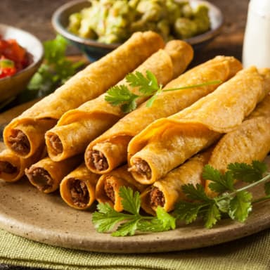 Taquitos Dorados Surtidos Orden con 7 Piezas