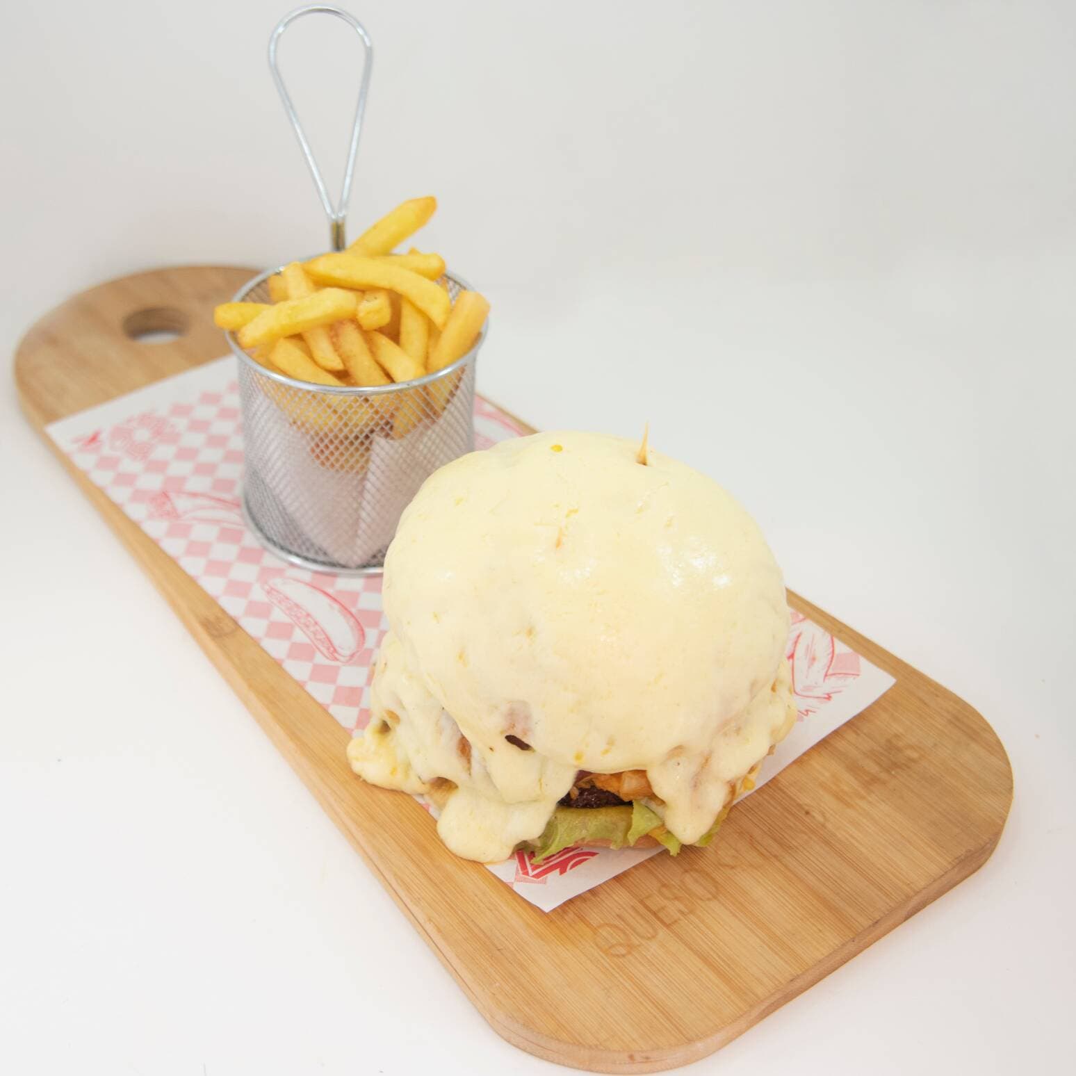Hamburguesa Génesis Gratinada