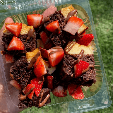 Choco Flan Bites