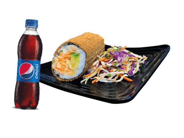Salva Bolsillos Sushi Burrito + Bebida