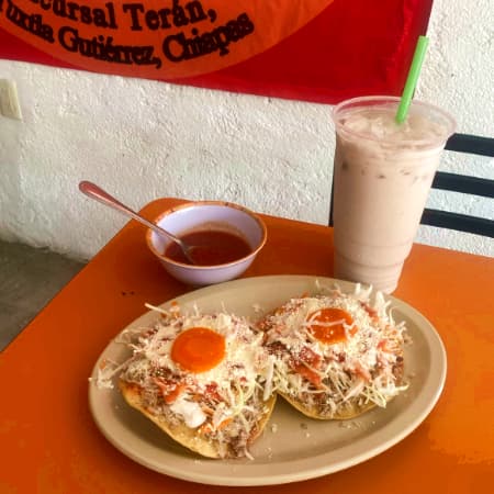 Tostadas de Pollo
