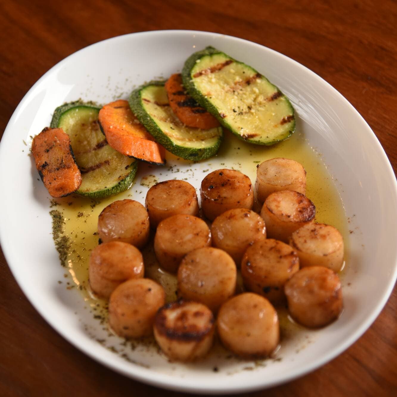 Callo de hacha a la mantequilla