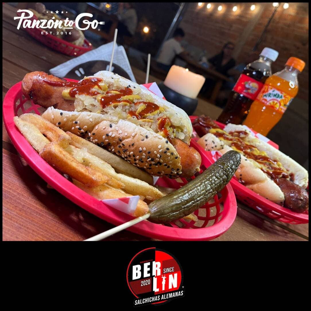Combo Pareja Aleman grande con salchicha de 150g