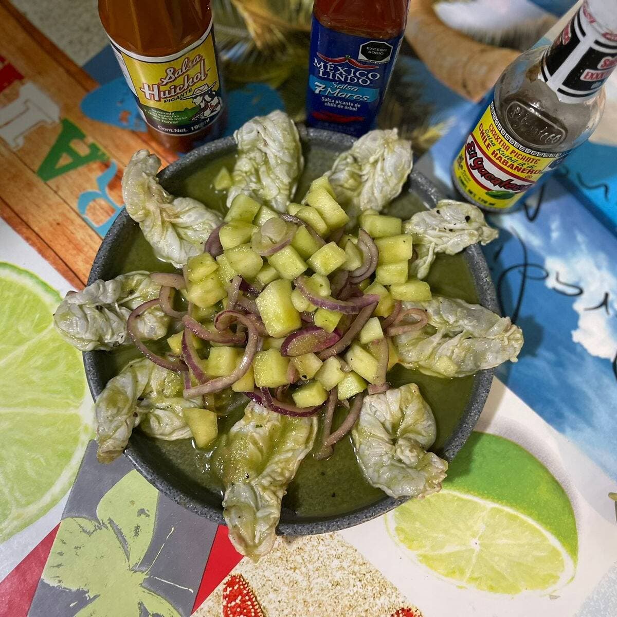 Aguachile de Salsa Verde 1/2 Litro