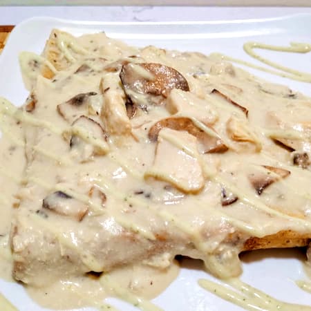 Crepe de Pollo Champiñones - Frances