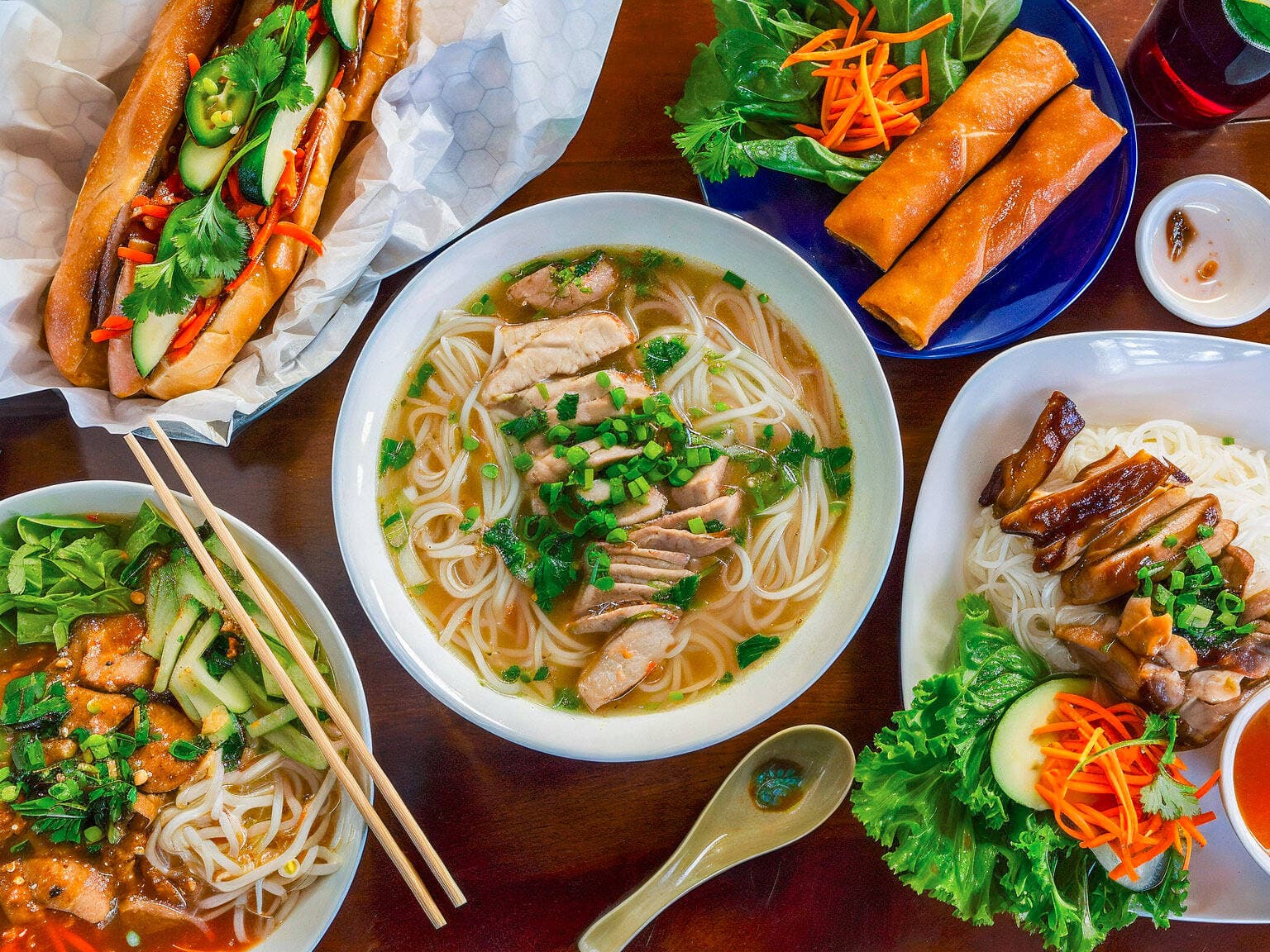 Asian Food Noodle