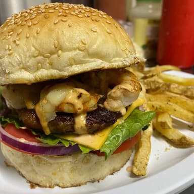 Hamburguesa de Camaron