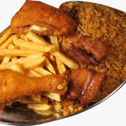 Arroz Chino Personal + 1/4 Pollo + Papa Francesa
