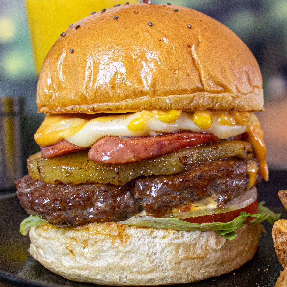 Hamburguesa Maxihawaiana