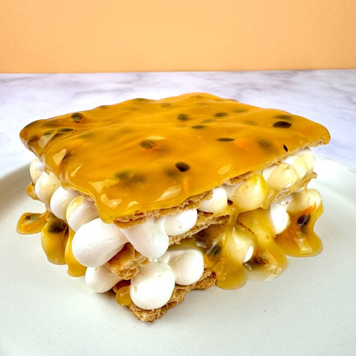 Milhoja Indv Especial Maracuya Crunch