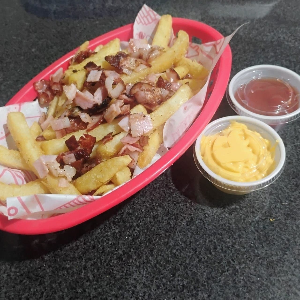 Papas con Tocino