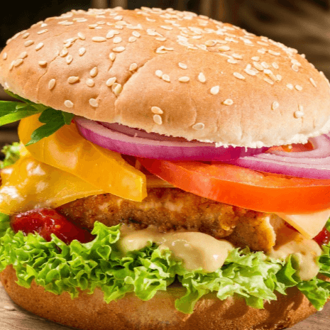 HAMBURGUESA, PAPAS Y BEBIDA