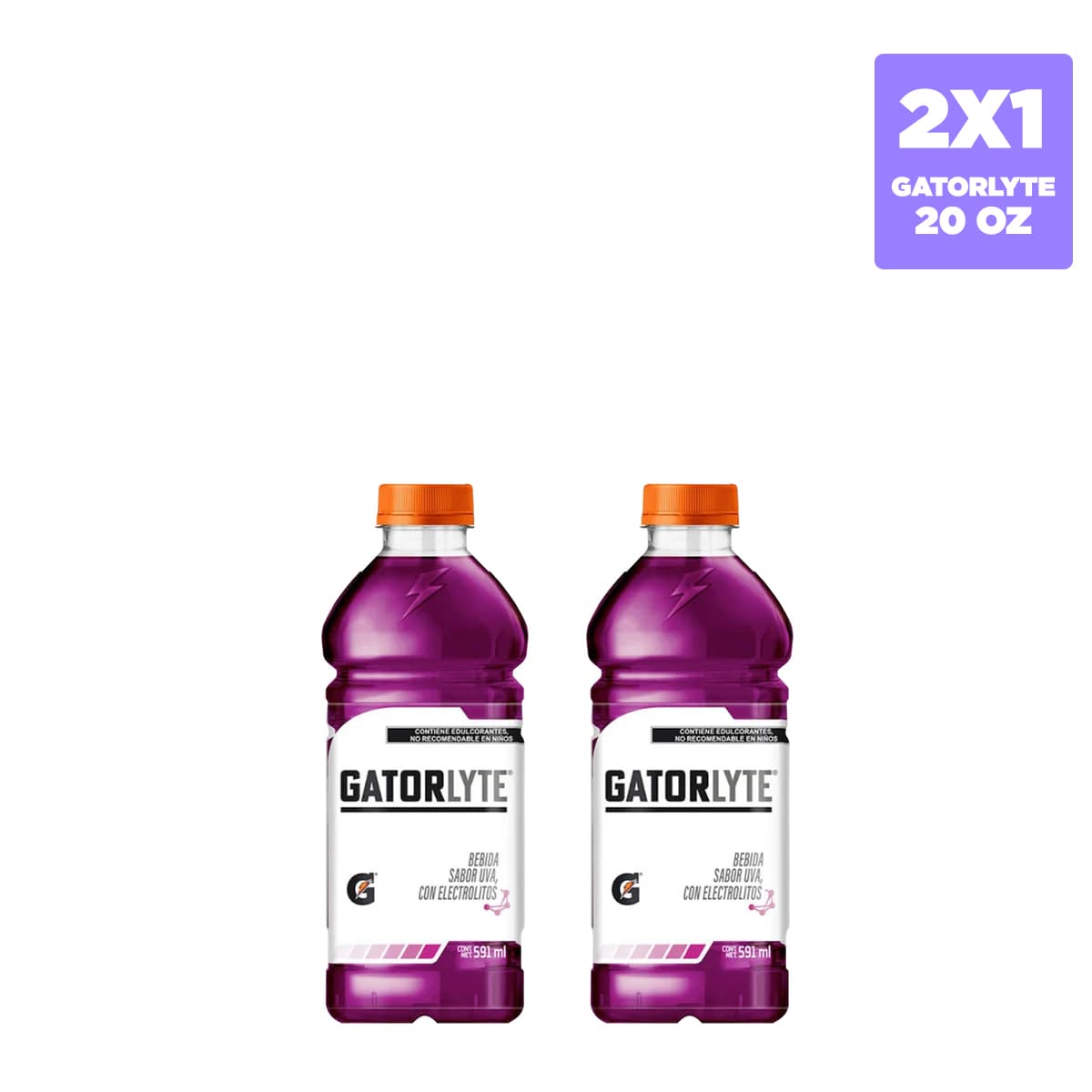 2x1 Gatorlyte Uva 20 Oz