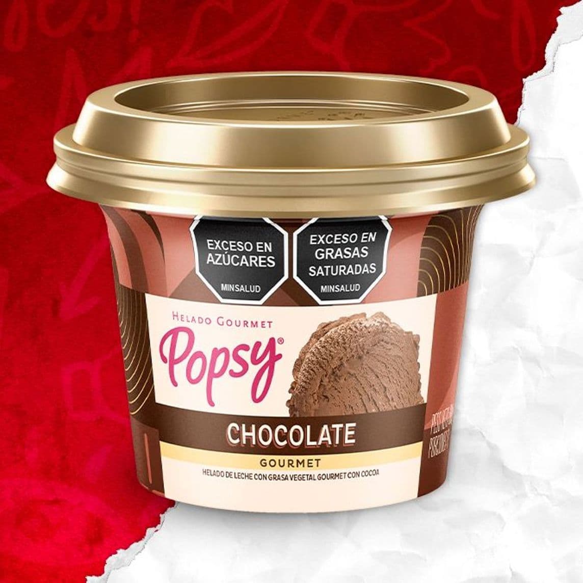 Vaso Helado Chocolate
