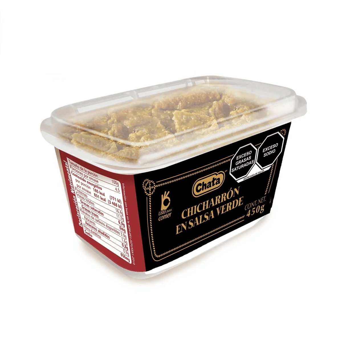 CHICHARRON SAL VER ENV CUADRADO 450G