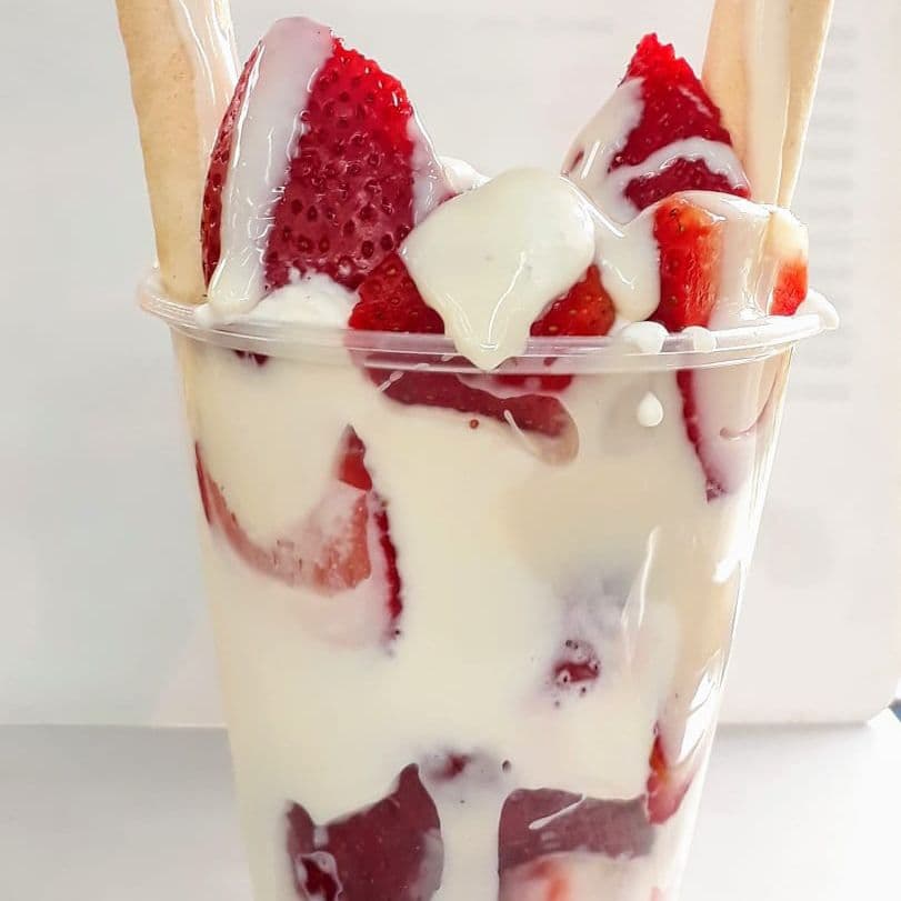 Fresas con Crema