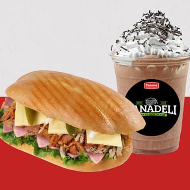 Torta cubana + Frappe Grande Moka