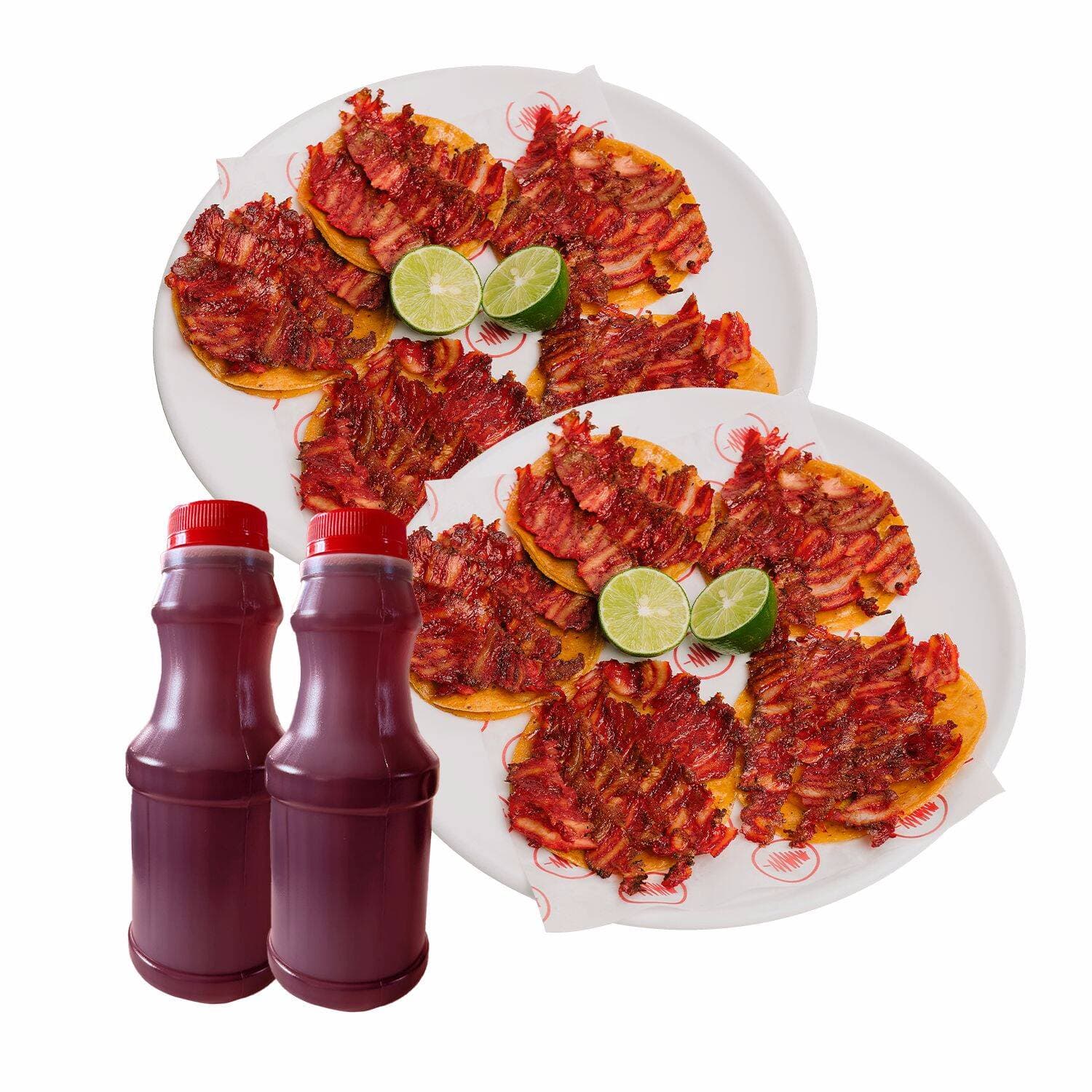 Combo Trompo 2 + 2 Aguas Frescas.