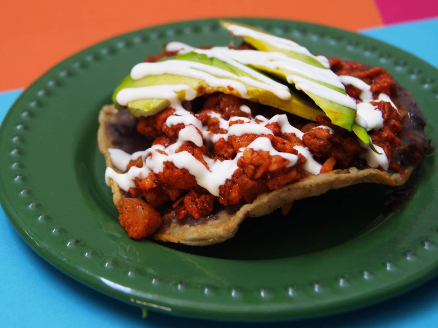 Tostadas de Cochinita Pibill