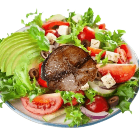 Ensalada Gourmet De Pescado + Bebida Gratis