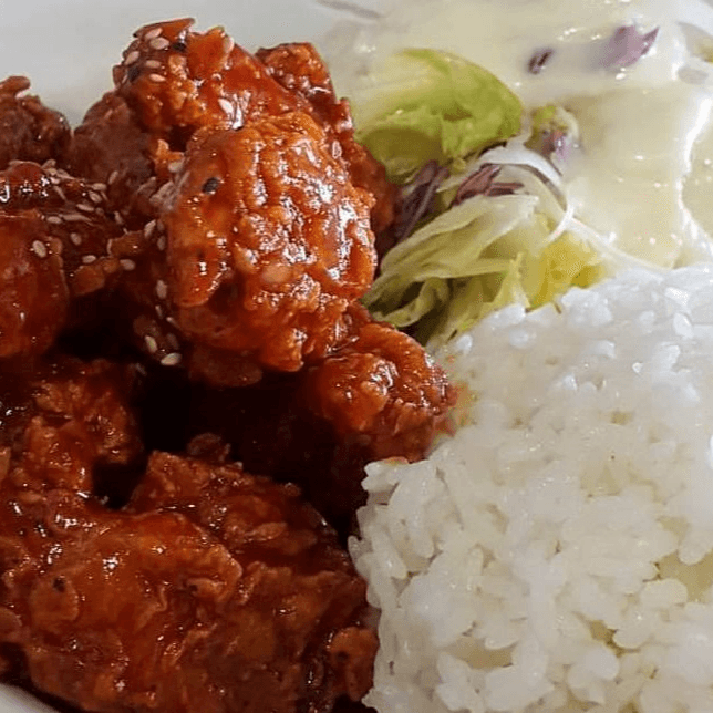 Pollo Dulce y Picante