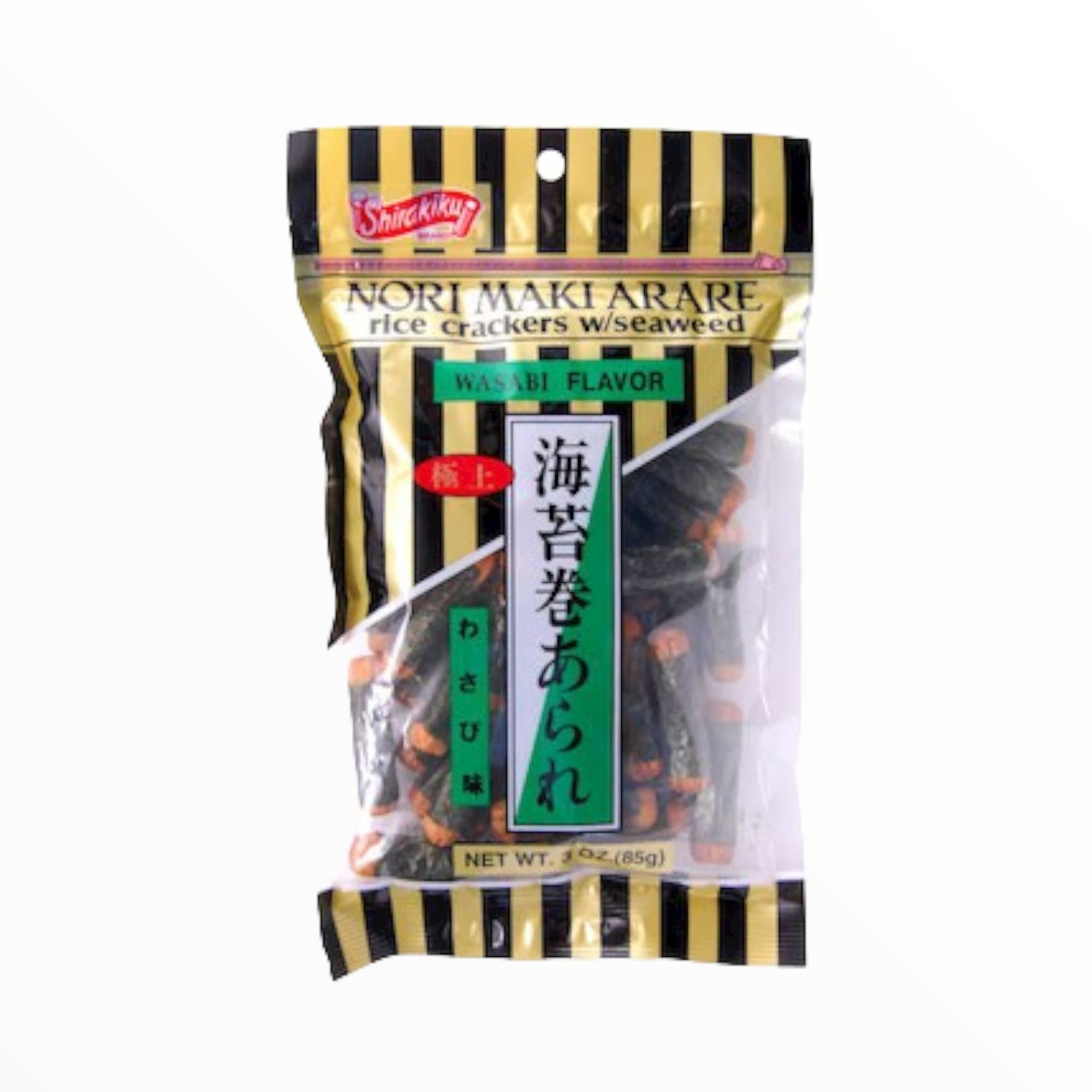 Norimaki Arare Wasabi Shirak 85 g - SE-DGB305-1524