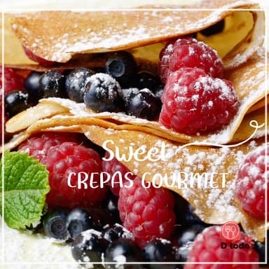 Sweet Crepas Gourmet.