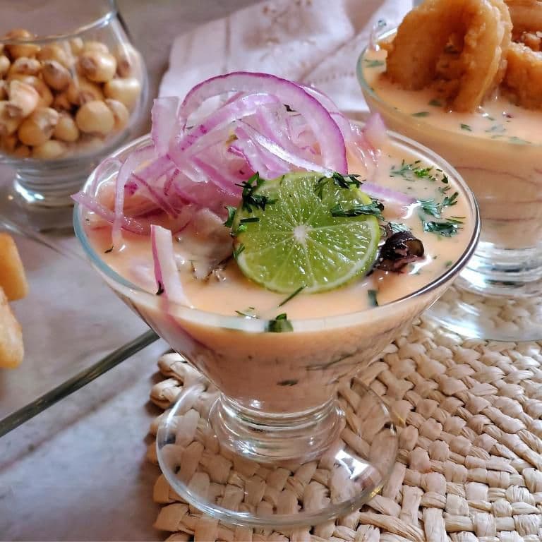 Pa Picar Leche de Tigre+Arroz C Mariscos+Tiradito