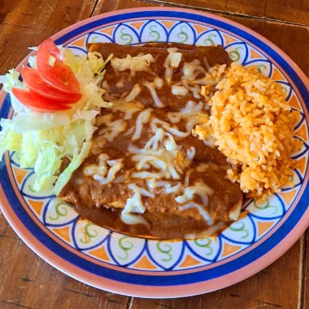 Enmoladas de Pollo