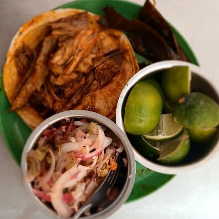 Taco de cochinita