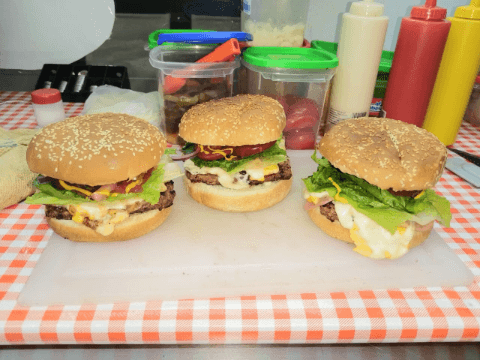 hamburguesas al carbon mac dany