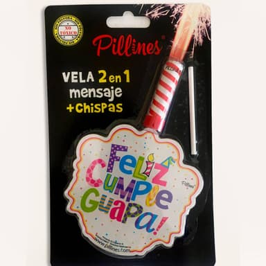 VELA L. MS FELIZ CUMPLEAÑOS GUAPA