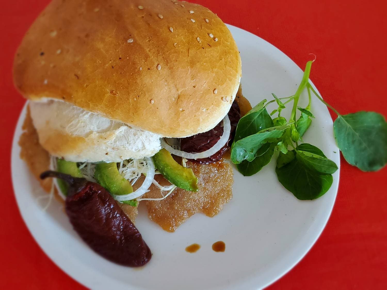 Cemita de Milanesa de Pollo
