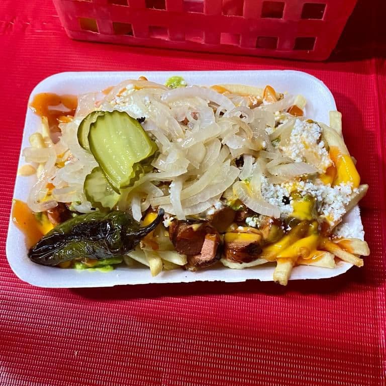 Salchipapas