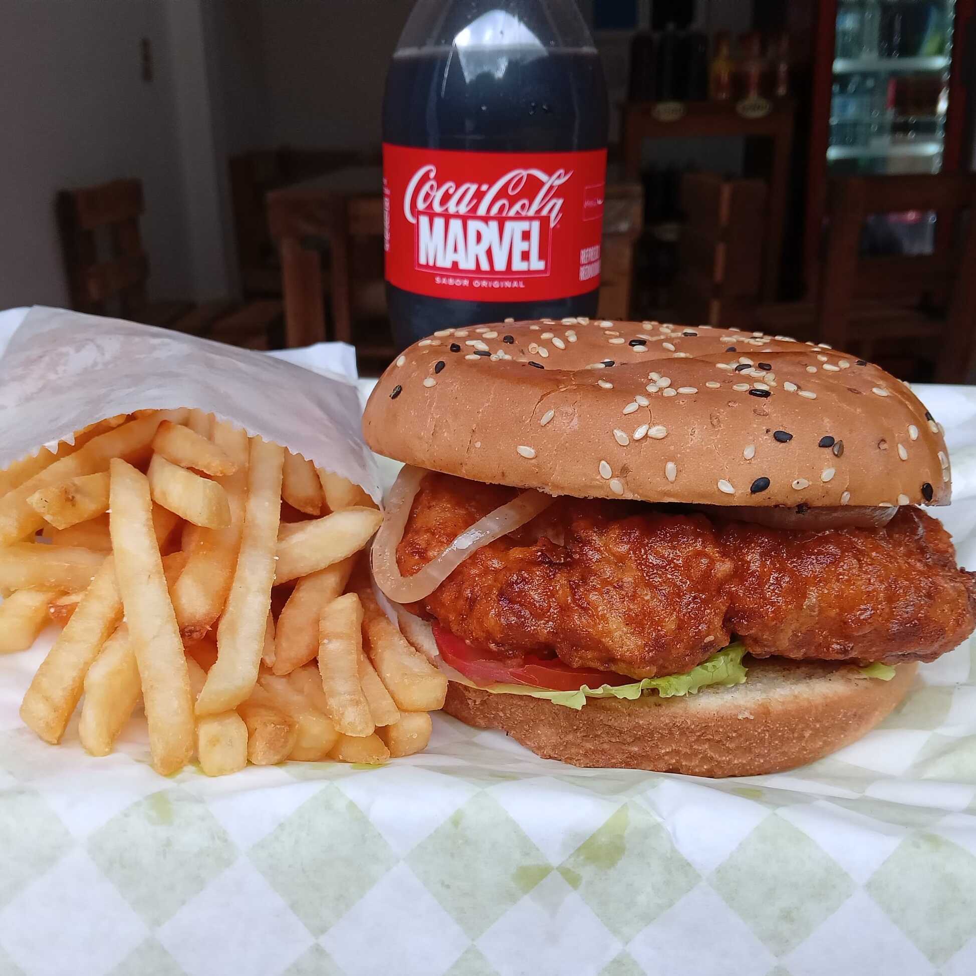 Combo Hamburguesa de Pollo