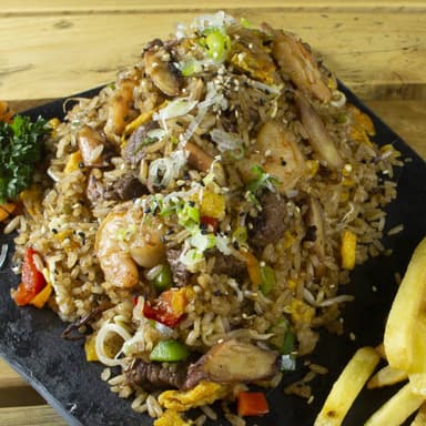 Arroz Mar y Tierra.