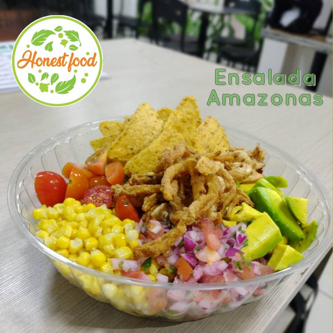 Ensalada Amazonas con Proteína 48 oz