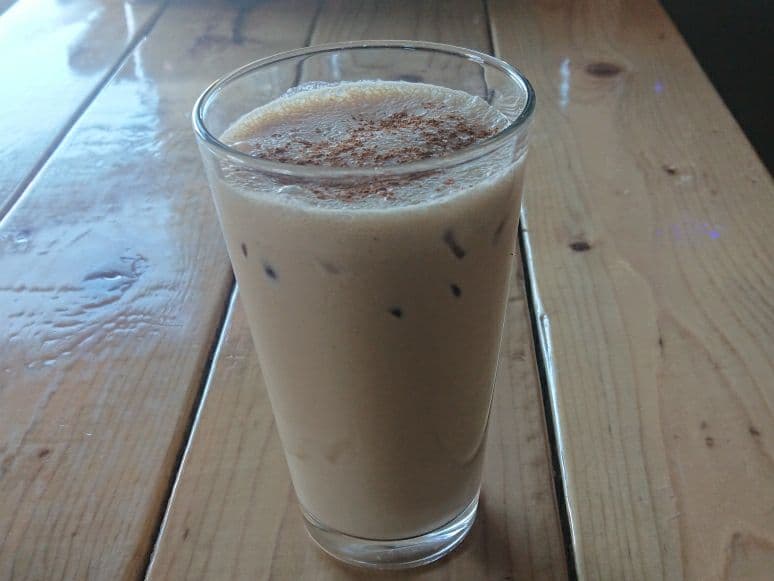 Latte Frio con Cubos de Hielo