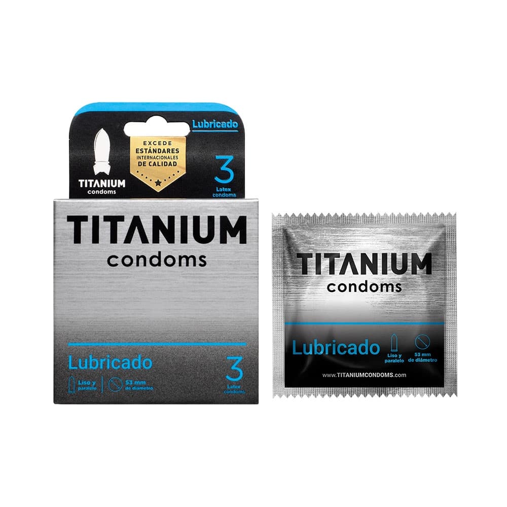 Condones Lubricados x3 Titanium