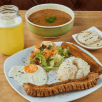 Menú con Chicharron