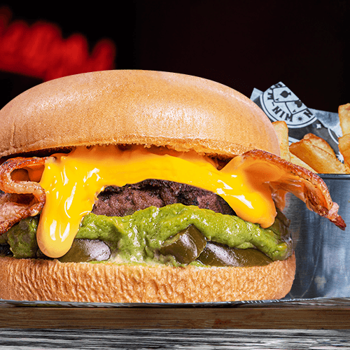 Nacho Guacamole Burger