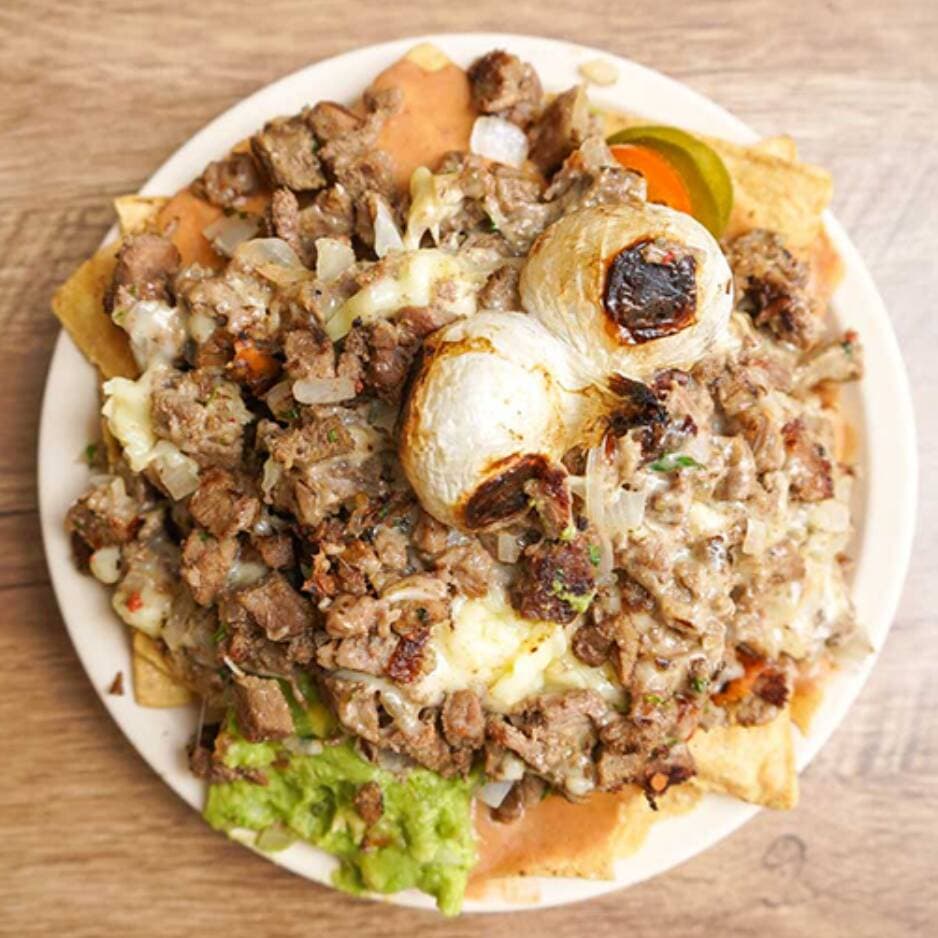 Nachos Bistec
