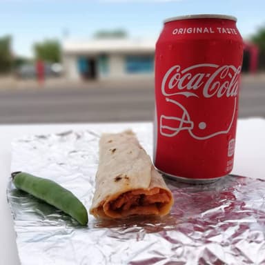 Combo 4 Burritos + 2 Sodas 355ml