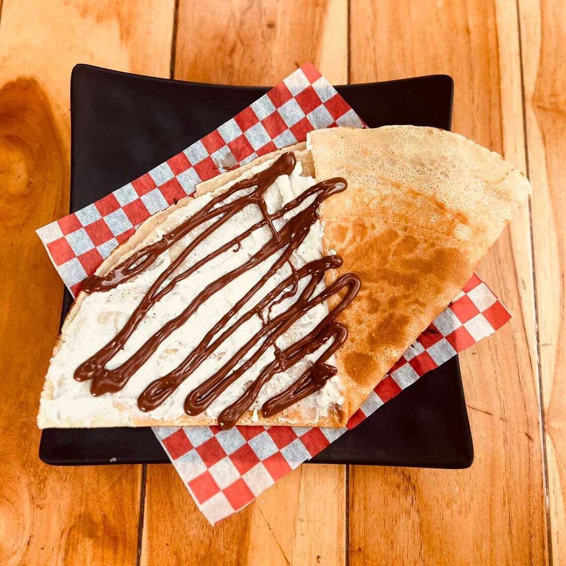 Combo Crepa NUTELLA Philadelphia con Frappucino