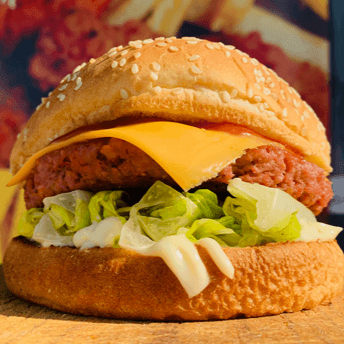 🥇Hamburguesa Clásica de Res🥇