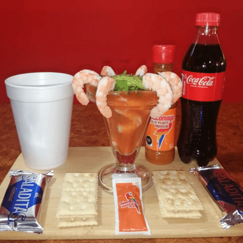 Cóctel de CAMARON Chico (295ml)(10 onzas)