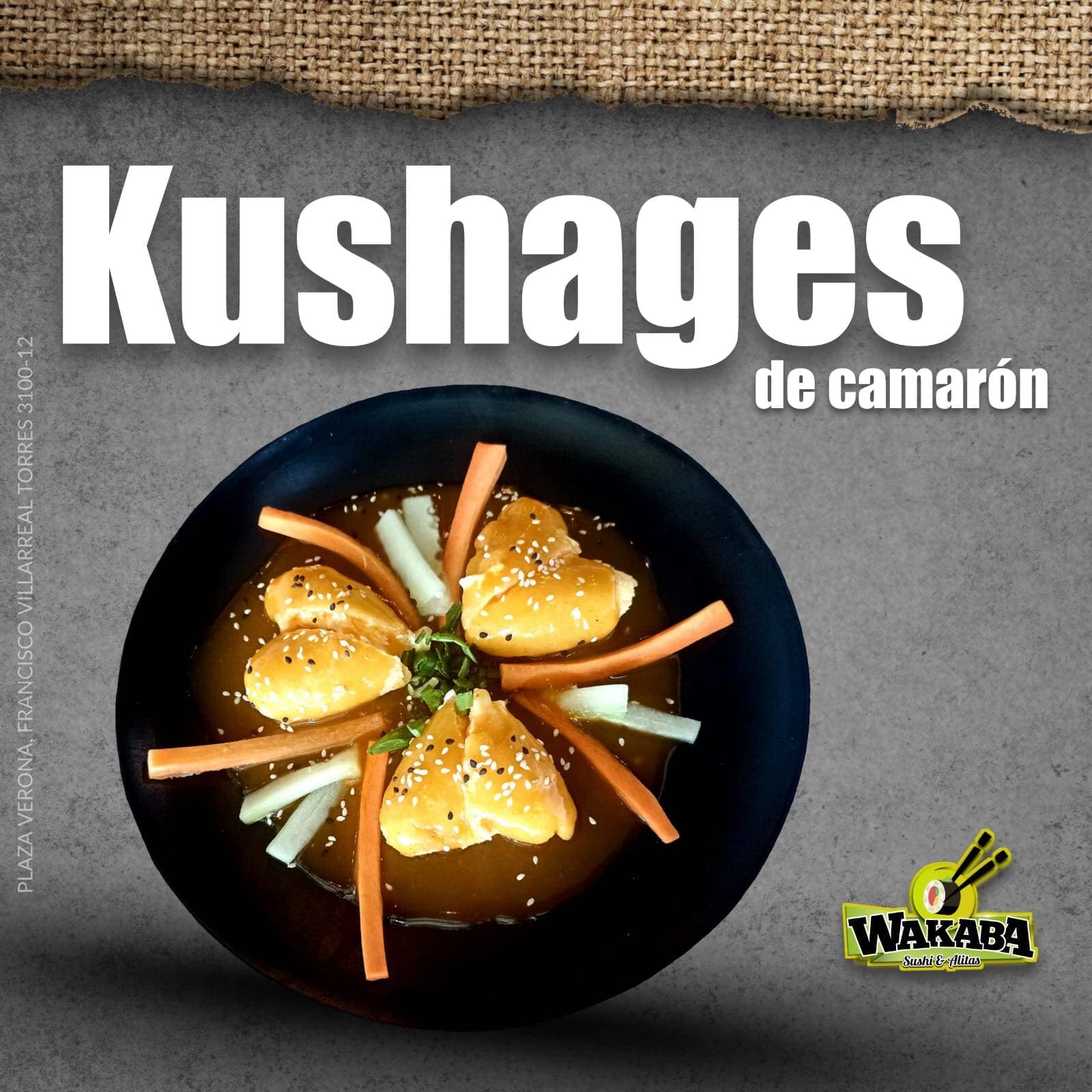 Kushages de Camarón