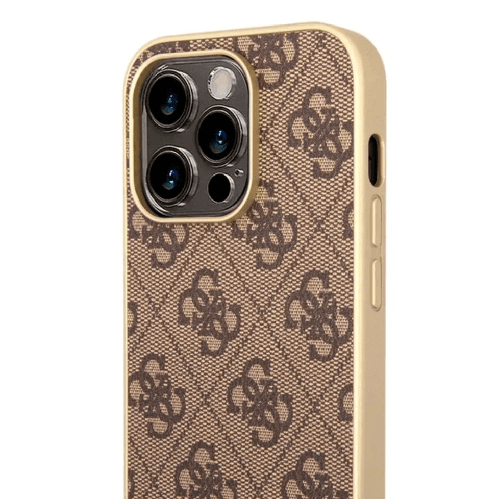 FUNDA GUESS IPH 14 PRO CHARM CAFE